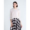 thumbnail image 1 of Free Assembly Women's and Women's Plus Cashmere Sweater with Long Sleeves, Sizes XS-4X, 1 of 5