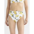 thumbnail image 1 of Free Assembly Women's and Women’s Plus Cheeky High Waisted Bikini Swim Bottoms, Sizes XS-1X, 1 of 5