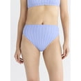 thumbnail image 1 of Free Assembly Women's and Women’s Plus Cheeky High Waisted Bikini Swim Bottoms, Sizes XS-1X, 1 of 5