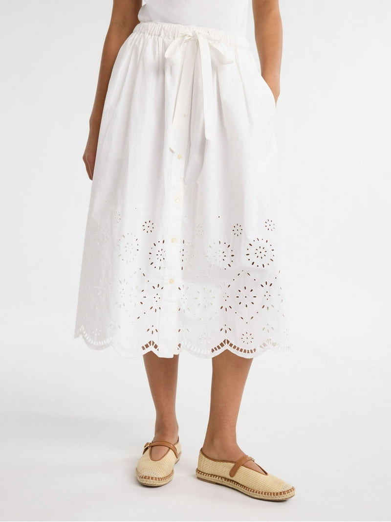 スカート Mary logo cotton skirt AM1384 スカート Mary logo cotton skirt AM1384 Mary logo cotton skirt