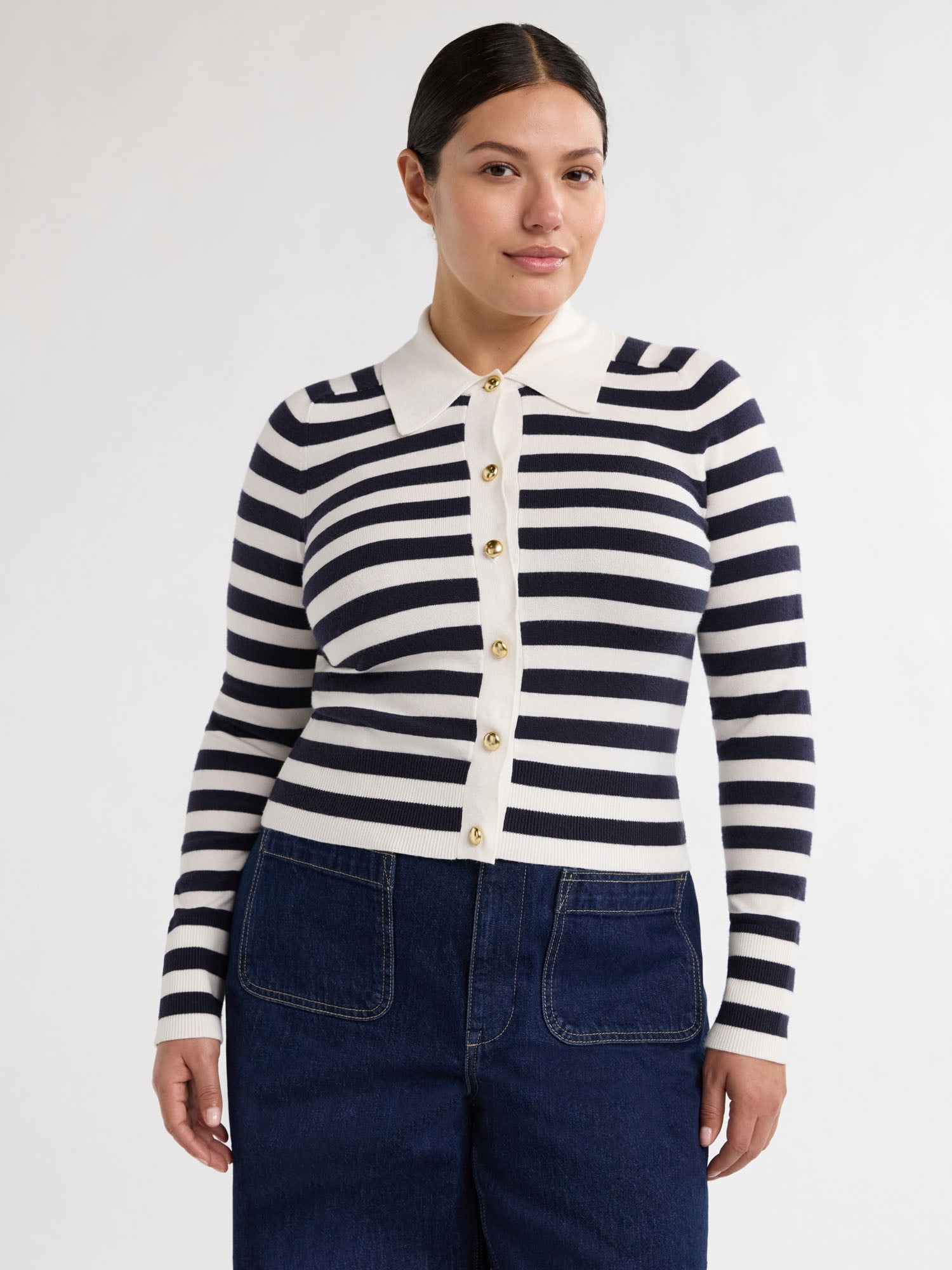 Cardigan With Collar
