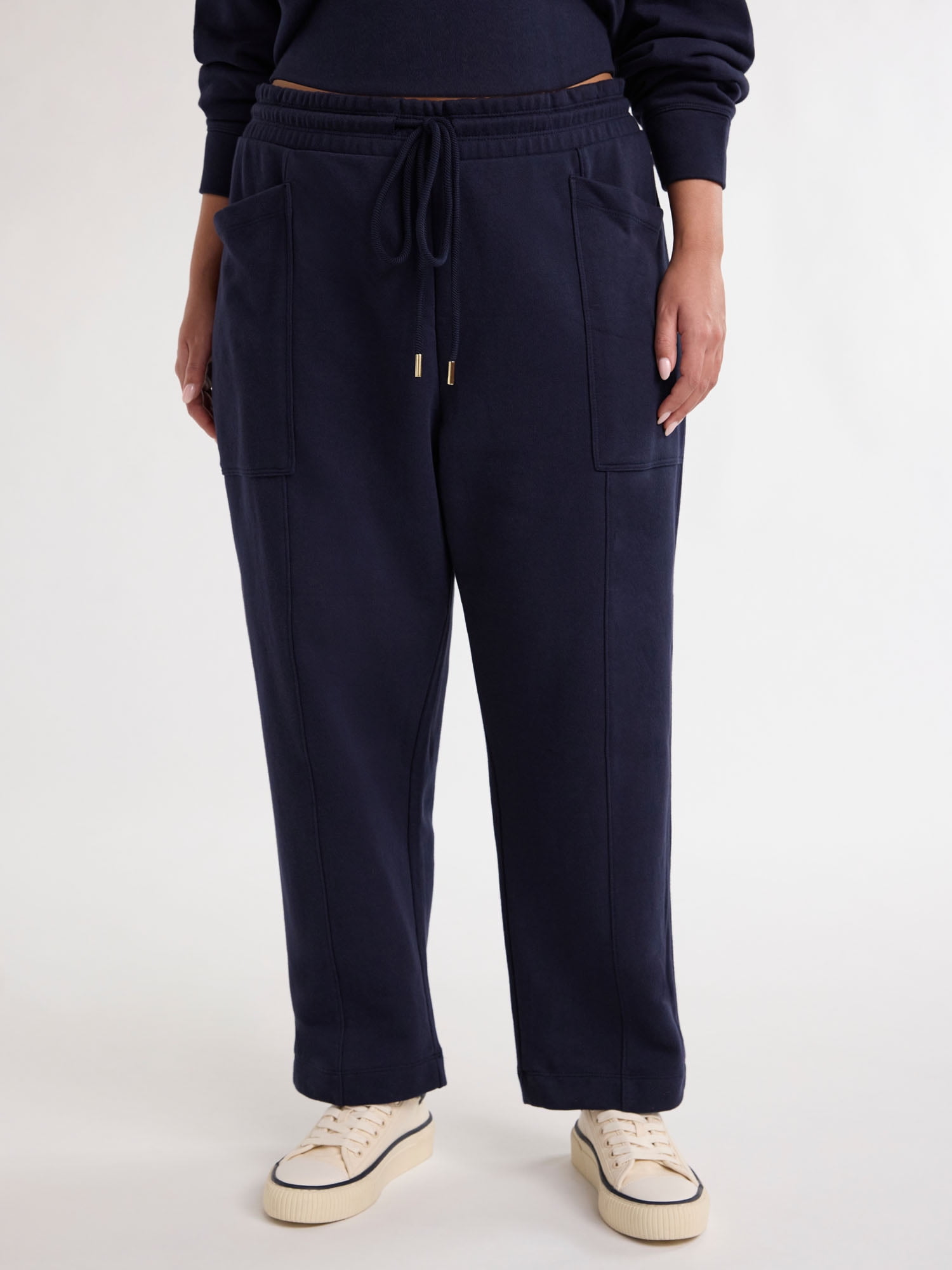 WOMEN'S FRENCH TERRY SWEATPANT - MAROON main image 1