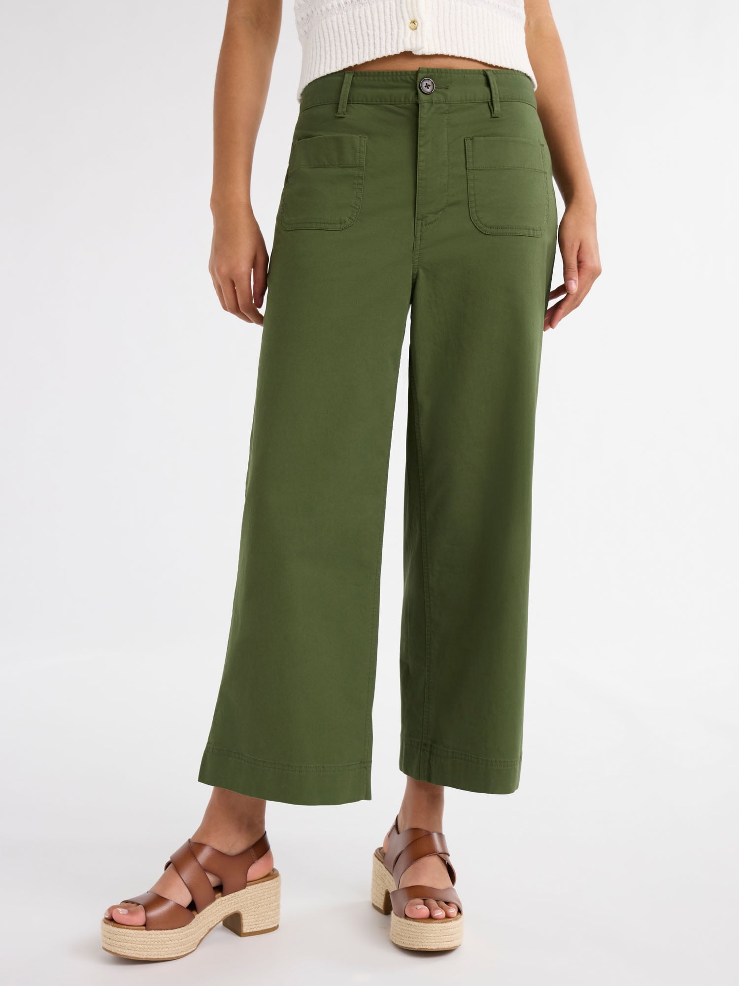 Free Assembly Women's and Women's Plus High Rise Cropped