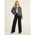 thumbnail image 1 of Free Assembly's Women's and Women's Plus Wide Leg Jeans with Patch Pockets, 30", 32", and 34" Inseams, Sizes 0-28, 1 of 9