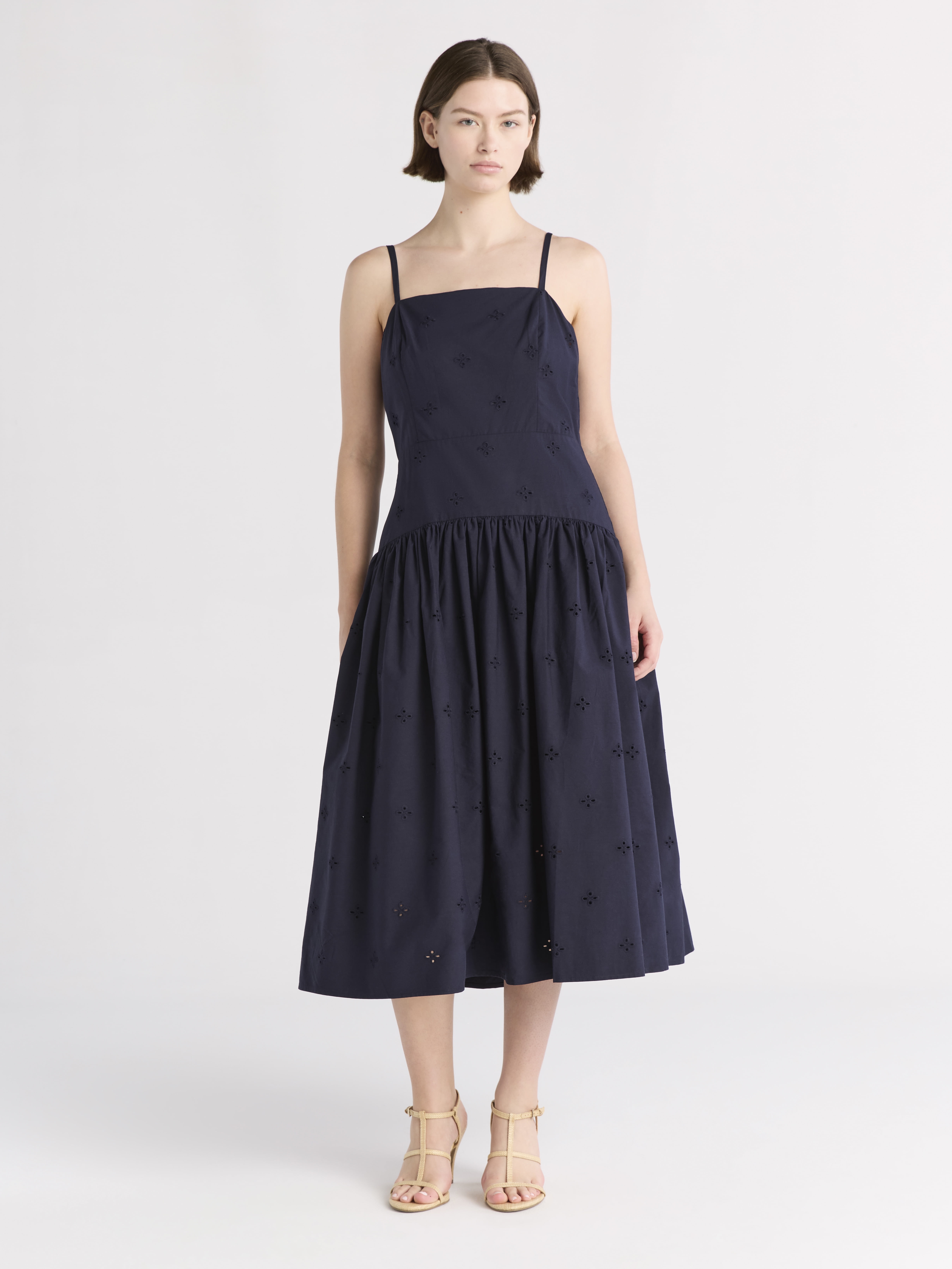 Free Assembly Women's and Women's Plus Sleeveless Cotton Eyelet Midi Dress, Sizes XS-4X - Walmart.com Free Assembly Women's and Women's Plus Sleeveless Cotton Eyelet Midi Dress, Sizes XS-4X - Walmart.com