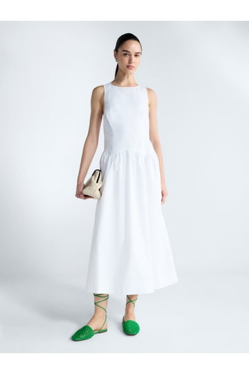 White Cotton Dress White Cotton Dress