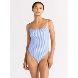 Womens One Piece Swimsuit High Cut Bikini Backless Leotard