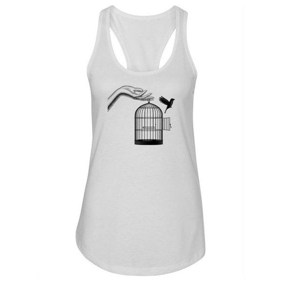 Free Bird Racerback Tank Women -Image by Shutterstock, Female Small