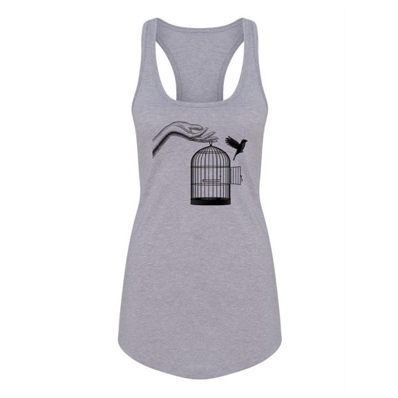 Free Bird Racerback Tank Women -Image by Shutterstock, Female Small