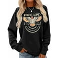 thumbnail image 1 of Free Bird Sweatshirt Vintage Eagle Graphic Long Sleeve Tees Casual Band Music Country Concert Clothing, 1 of 7