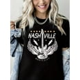 thumbnail image 1 of Free Bird T-Shirt Vintage Eagle Graphic Short Sleeve Tee Casual Band Music Country Concert Clothing, 1 of 6