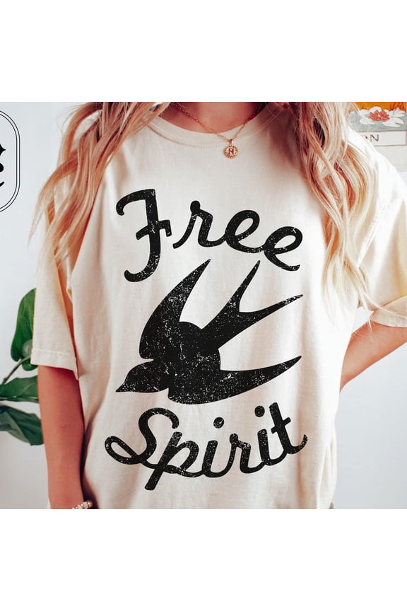 Free Bird Vsco Free Spirit Beachy Rock Country Shirt WHITE Unisex S-5XL Hot Trending Shirt