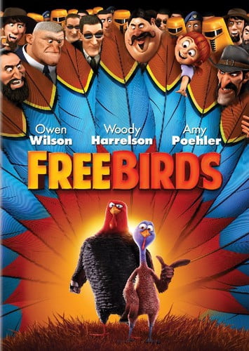 Free Birds Animated Movie (DVD) - Hilarious Adventure with Star
