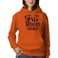 thumbnail image 1 of Free Broom Rides. Hoodie Women -Image by Shutterstock, Female x-Large, 1 of 4