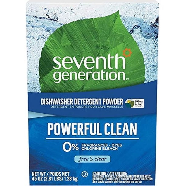 SVG AUTO DISH POWDER FREE + CLEAR 12 PIECE 45 OZ product package