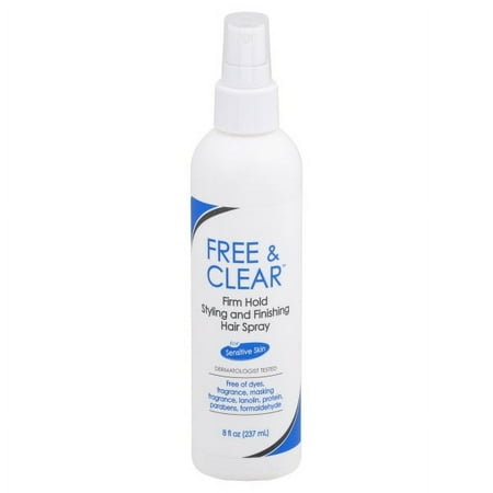 Free & Clear Firm Hold Styling & Finishing Hair Spray, 8 Fl. Oz.