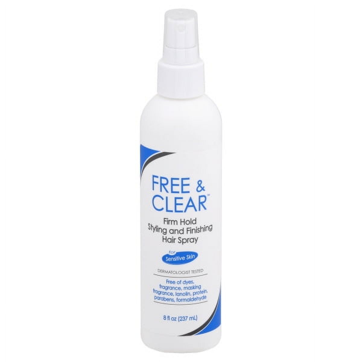 Free & Clear Firm Hold Styling & Finishing Hair Spray, 8 Fl. Oz. - image 1 of 2