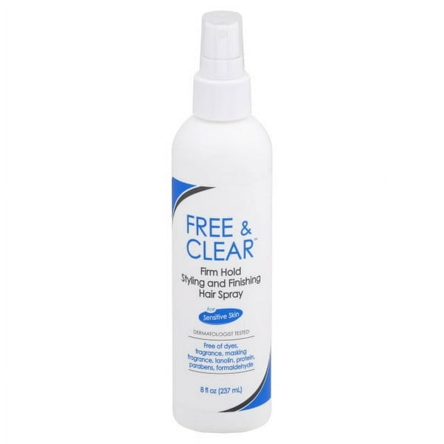 Free & Clear Firm Hold Styling & Finishing Hair Spray, 8 Fl. Oz.