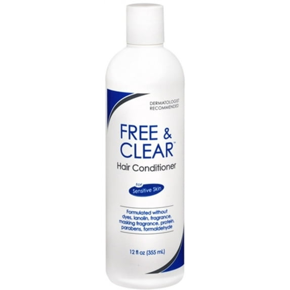 Free & Clear Hair Conditioner 12 oz (Pack of 6)