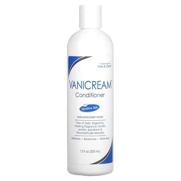 Vanicream Hair Conditioner for Sensitive Skin, 12 FL OZ
