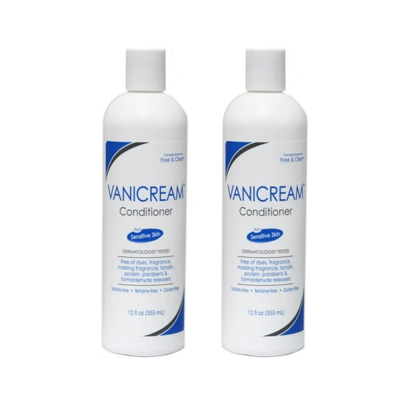 VANICREAM Hair Conditioner for Sensitive Skin 12 fl Pack of 2