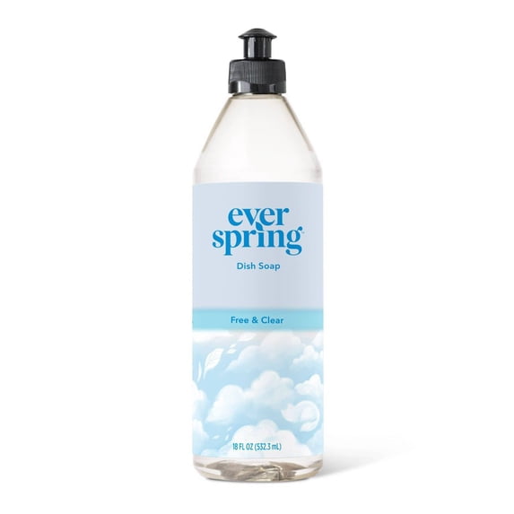 Free & Clear Liquid Dish Soap - 18 fl oz