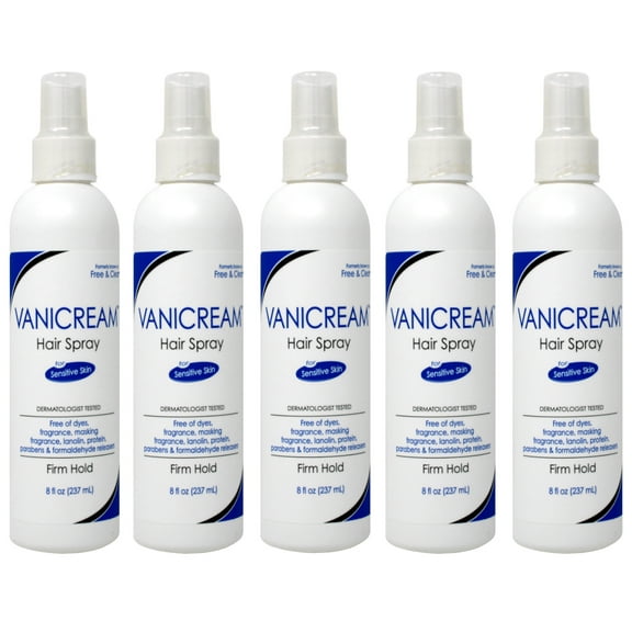 Free & Clear Vanicream Styling & Finishing Hair Spray Firm Hold 8 fl oz - Pack of 5