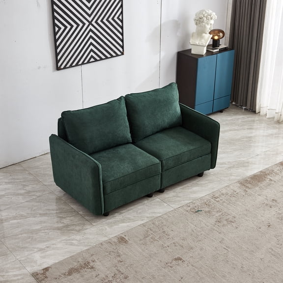 Free Combination Module Sofa Love Seat with Storage