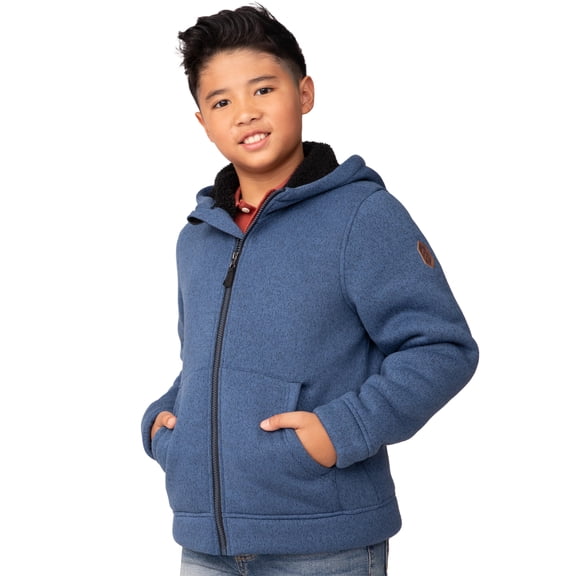 Free Country Boys' Mountain Fleece Jacket Indigo S