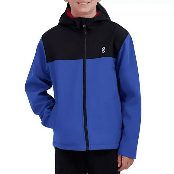 Free Country Boys Softshell Jacket (Blue/Black, 4)