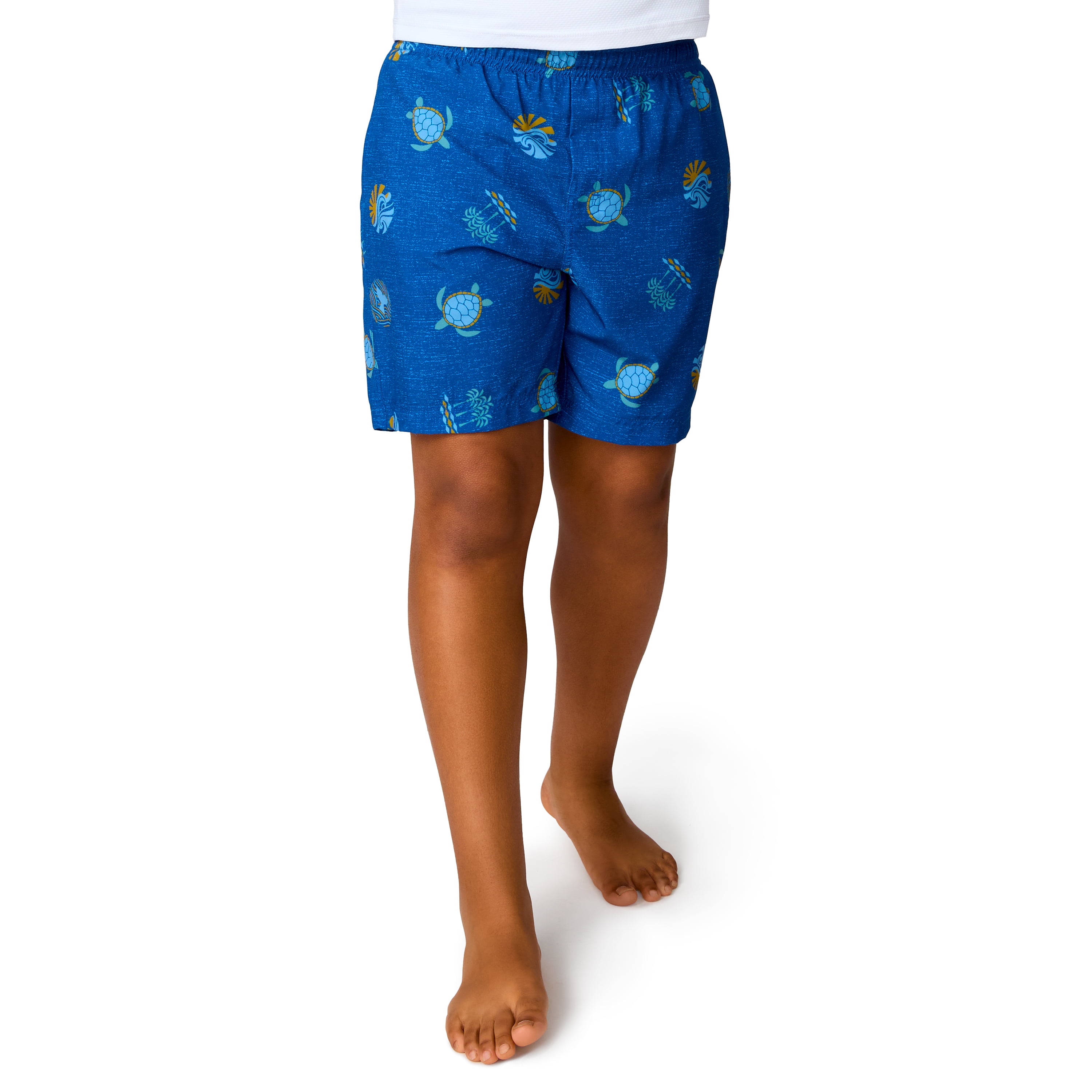 Free Country Boys' Sunset Voyage Swim Short Blue Sunset Voyage XS