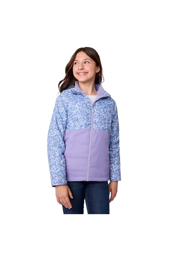 Girls' 3-in-1 Systems Jacket Chambray Petals L