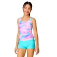 thumbnail image 1 of Free Country Girls' Dreamy Drift Tankini Swim Set Aquatopia Dreamy Drift XS, 1 of 4