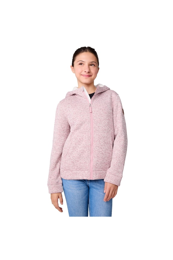 Girls' Mountain Fleece Jacket Dusty Pink M