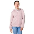 thumbnail image 1 of Free Country Girls' Mountain Fleece Jacket Dusty Pink XS, 1 of 3