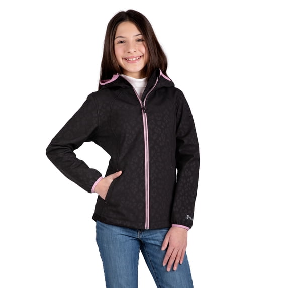 Free Country Girls' Super Softshell® Jacket Black L
