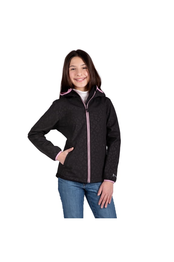 Girls' Super Softshell® Jacket Black XL