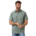 thumbnail image 1 of Free Country Men's Acadia Short Sleeve Shirt Dried Sage XXL, 1 of 2
