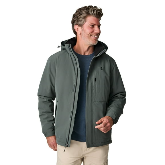 Free Country Men's Denali Mid Weight Jacket Evergreen XL