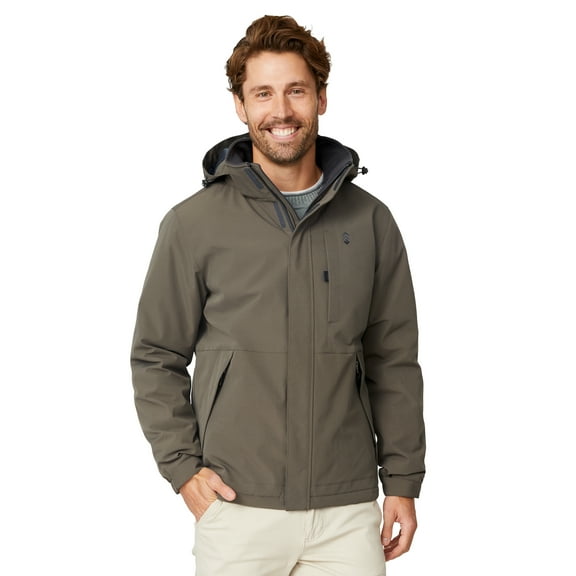 Free Country Men's Denali Mid Weight Jacket Mushroom M