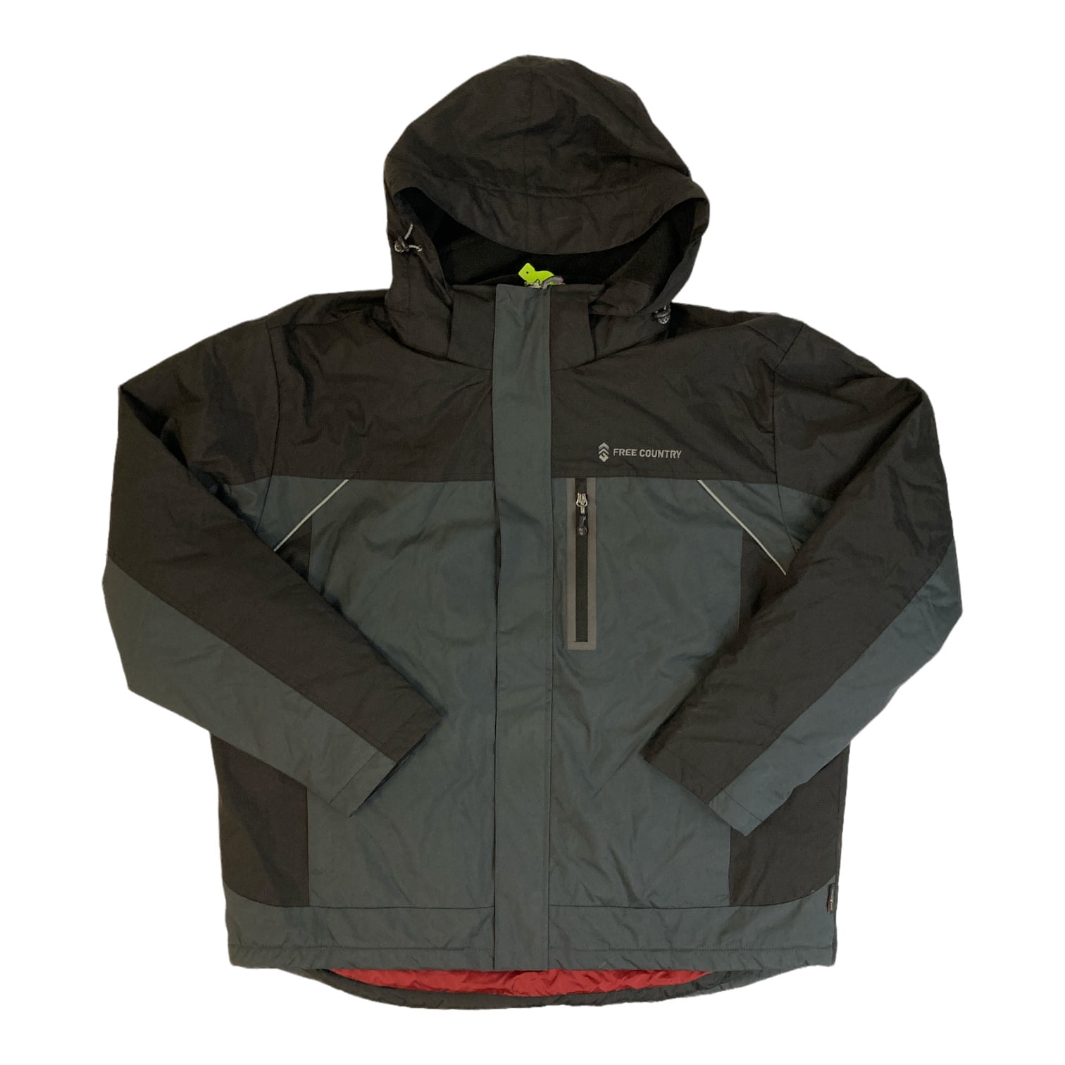 Free Country Men's Detachable Hood 3-In-1 Systems Jacket (Deep