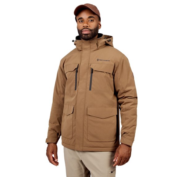 Free Country Men's Fieldsman Work Jacket Bark XL