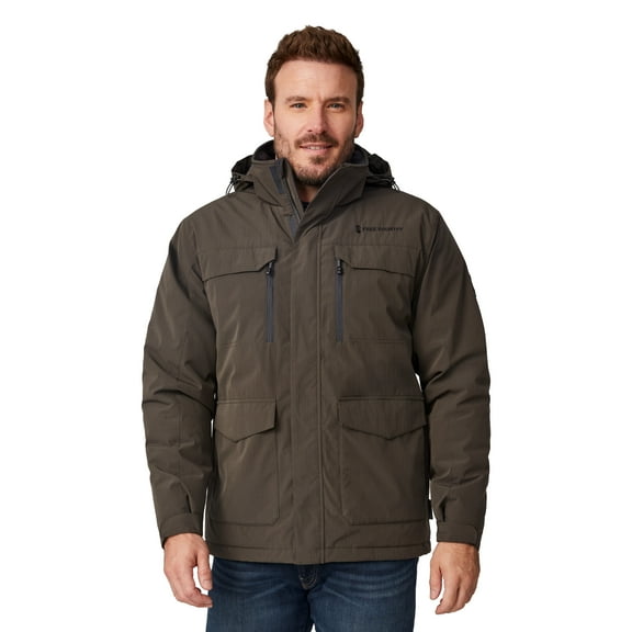 Free Country Men's Fieldsman Work Jacket Mushroom M