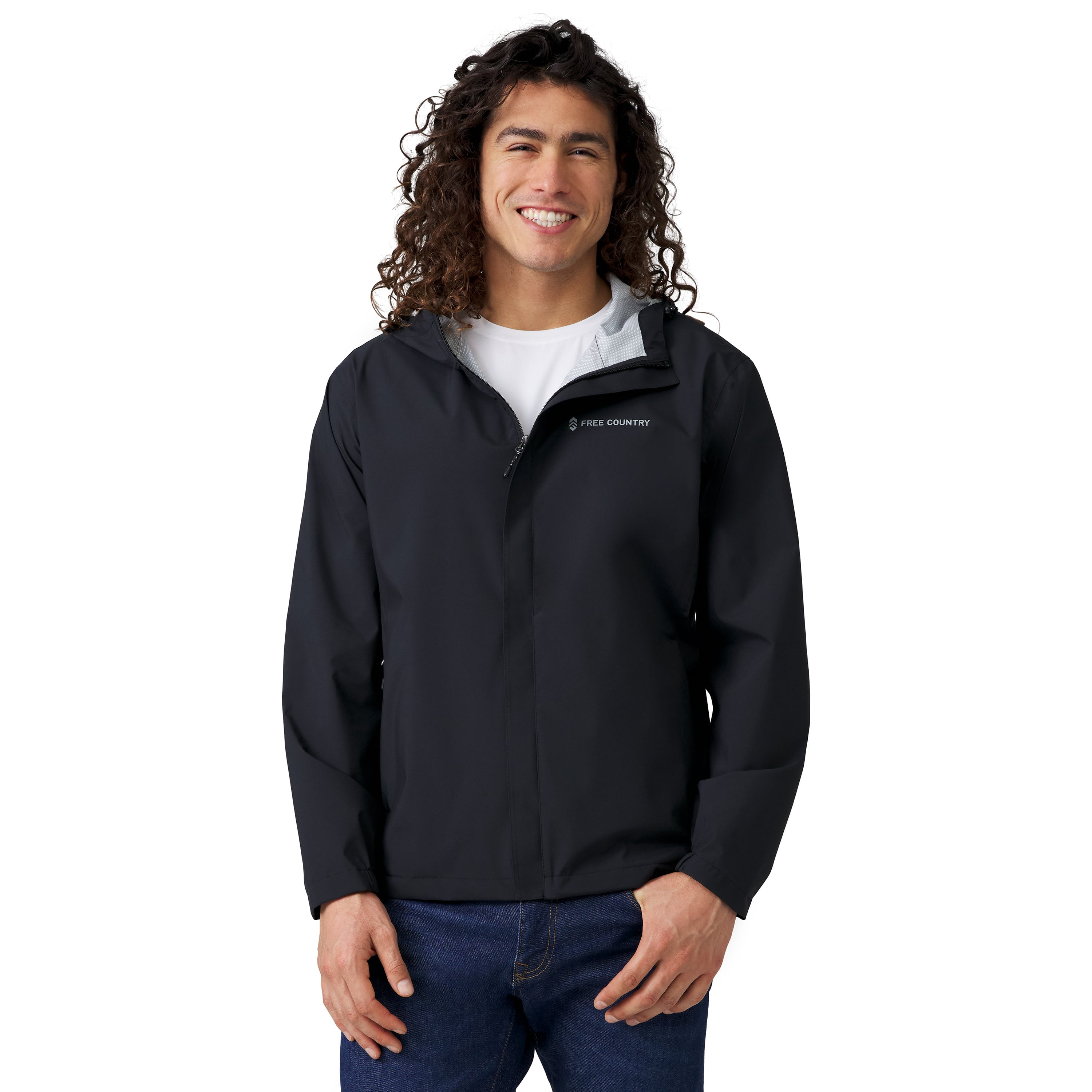 Free country men's rain jackets new arrivals
