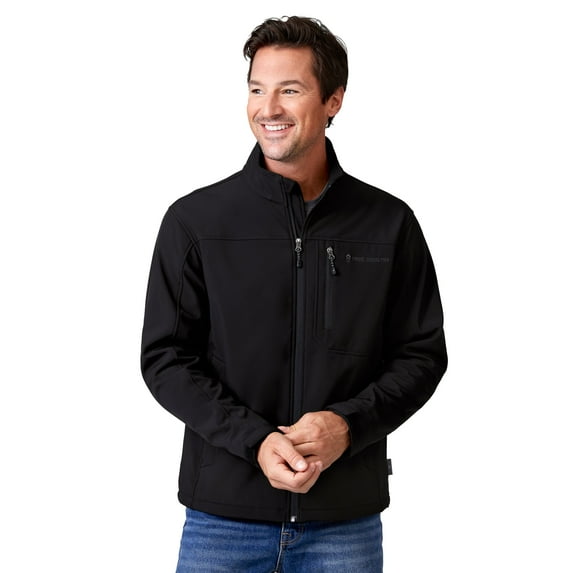 Free Country Men's Journeyman Flex Super Softshell® Jacket Black S
