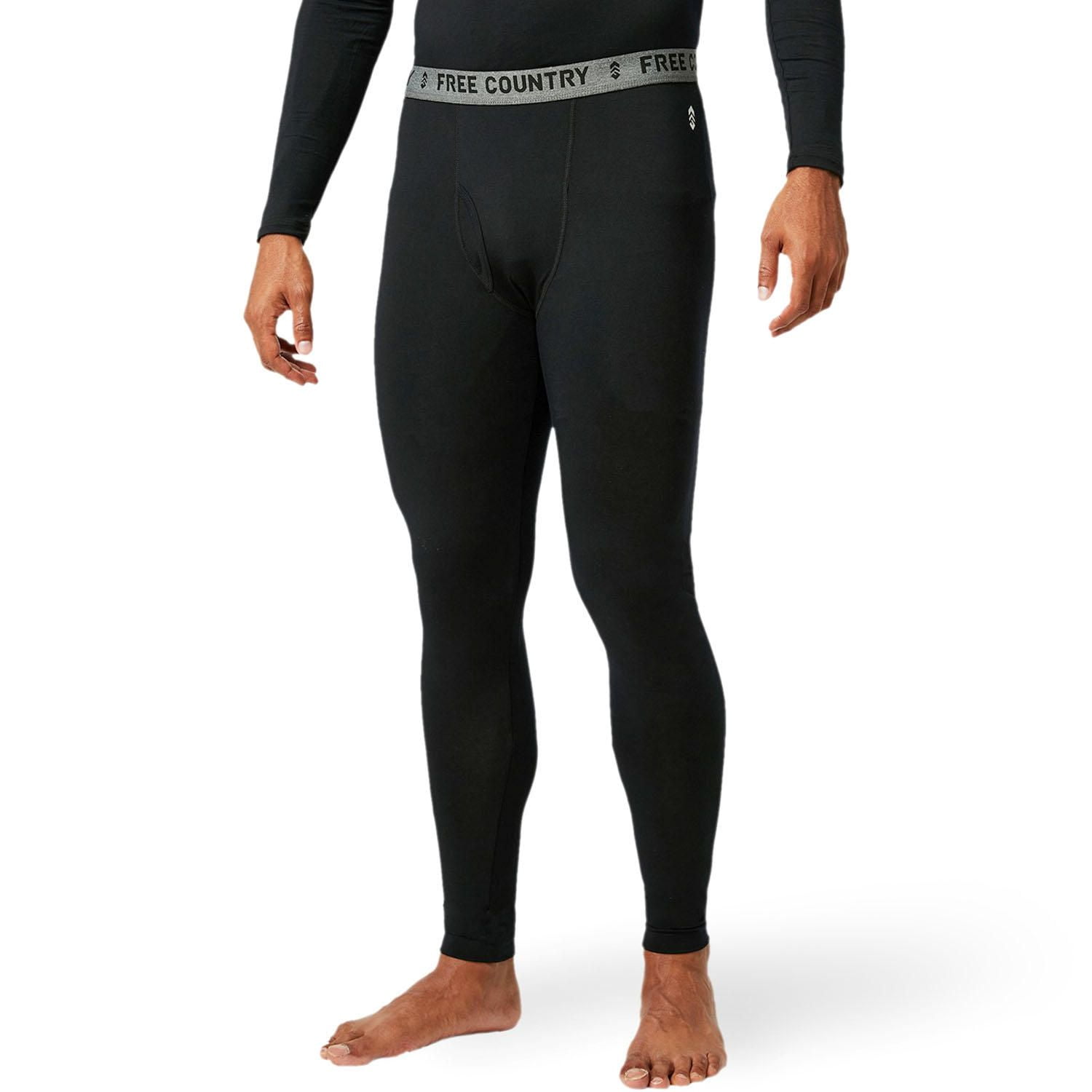 Free Country Men's Microtech Heat AntiOdor Breathable Pants 2 Pack