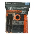 thumbnail image 1 of Free Country Men's Microtech Heat Anti-Odor Heat Retention Base Layer Pant, 2 Pk (XXL), 1 of 4