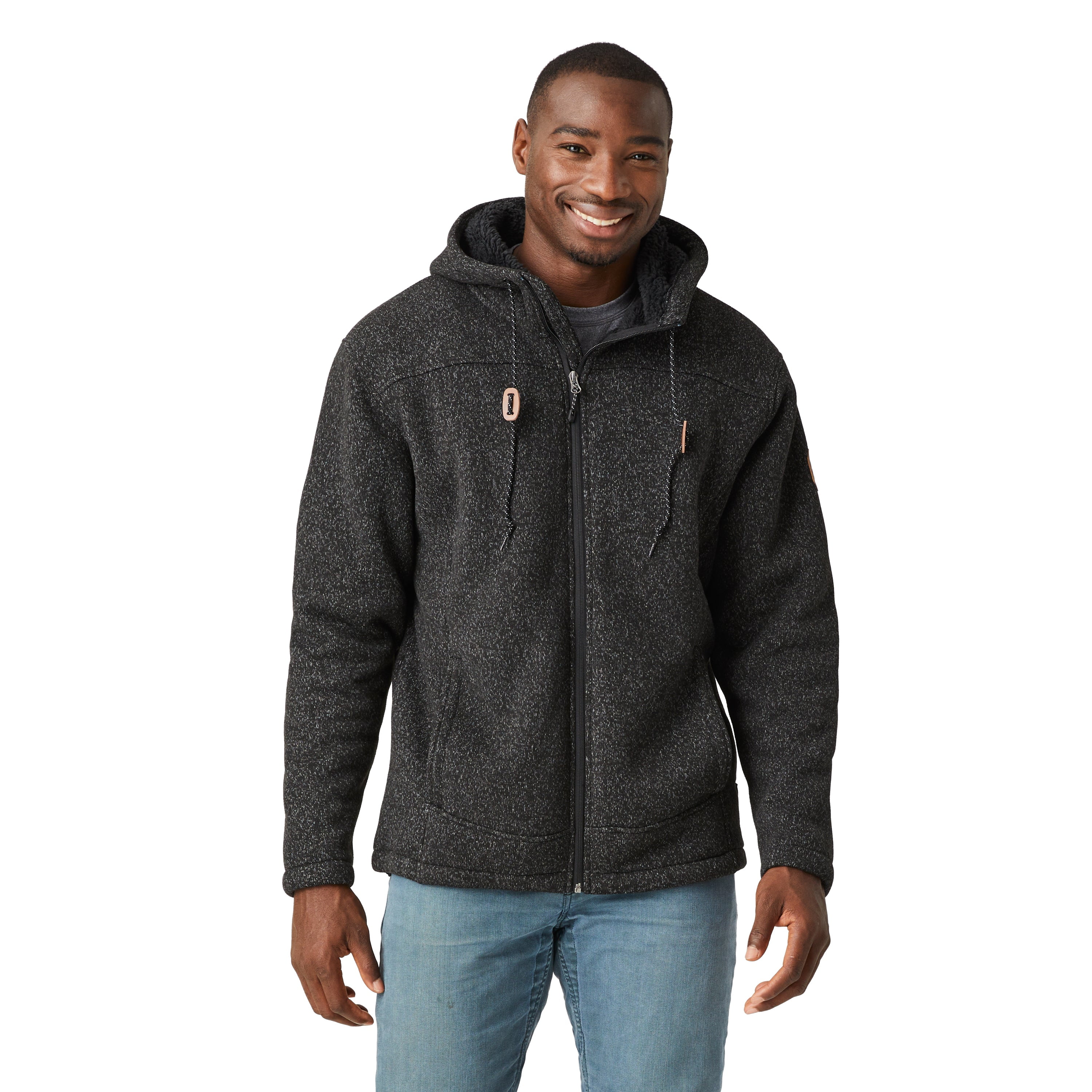 Black Mountain Apparel Leopard Print Fleece Jacket | Urban Outfitters UK
