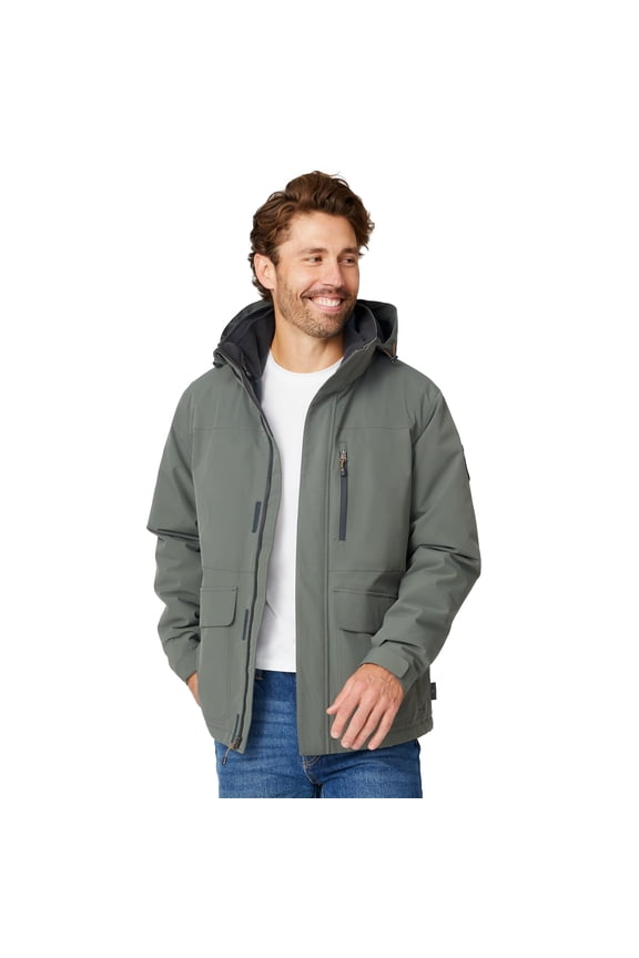 Men's Ski Patrol 3-in-1 Systems Jacket Pewter XL