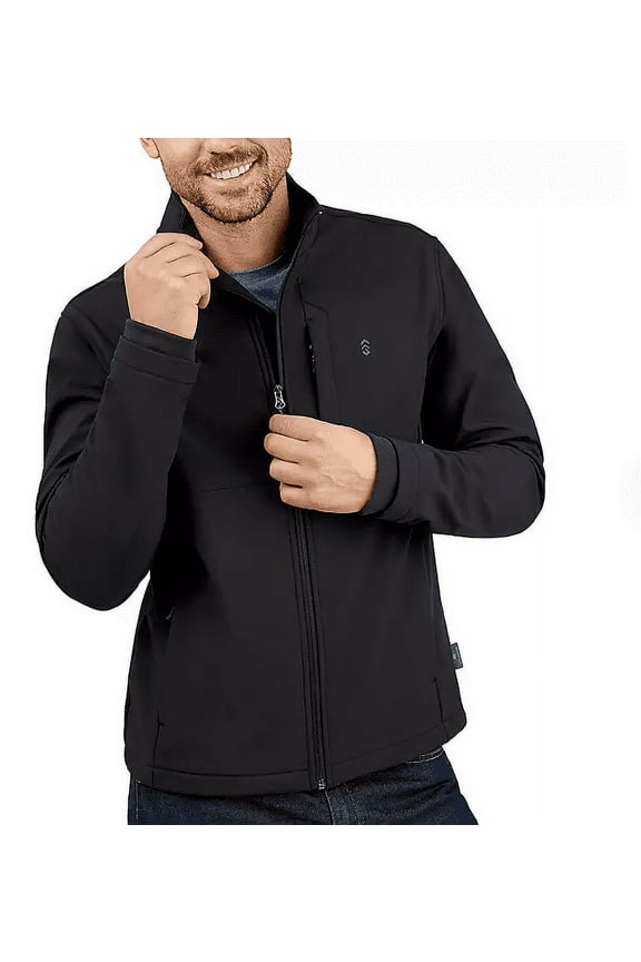 Men's Softshell Jacket Black Small